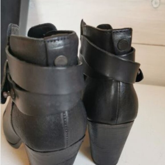 NIB $495 Rag & Bone Harrow Boot - Black Size: EU37(US:7) - Picture 3 of 11